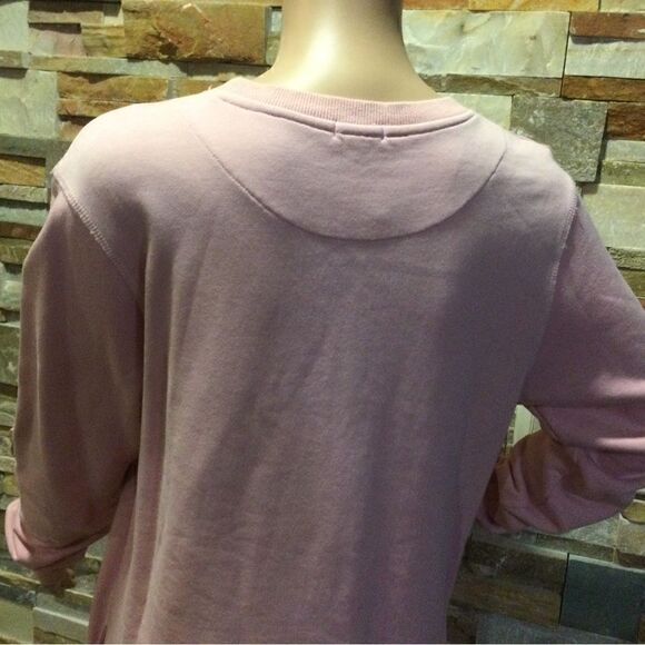 KENZO Light Pink Logo Sweatshirt Dress - Picture 6 of 11